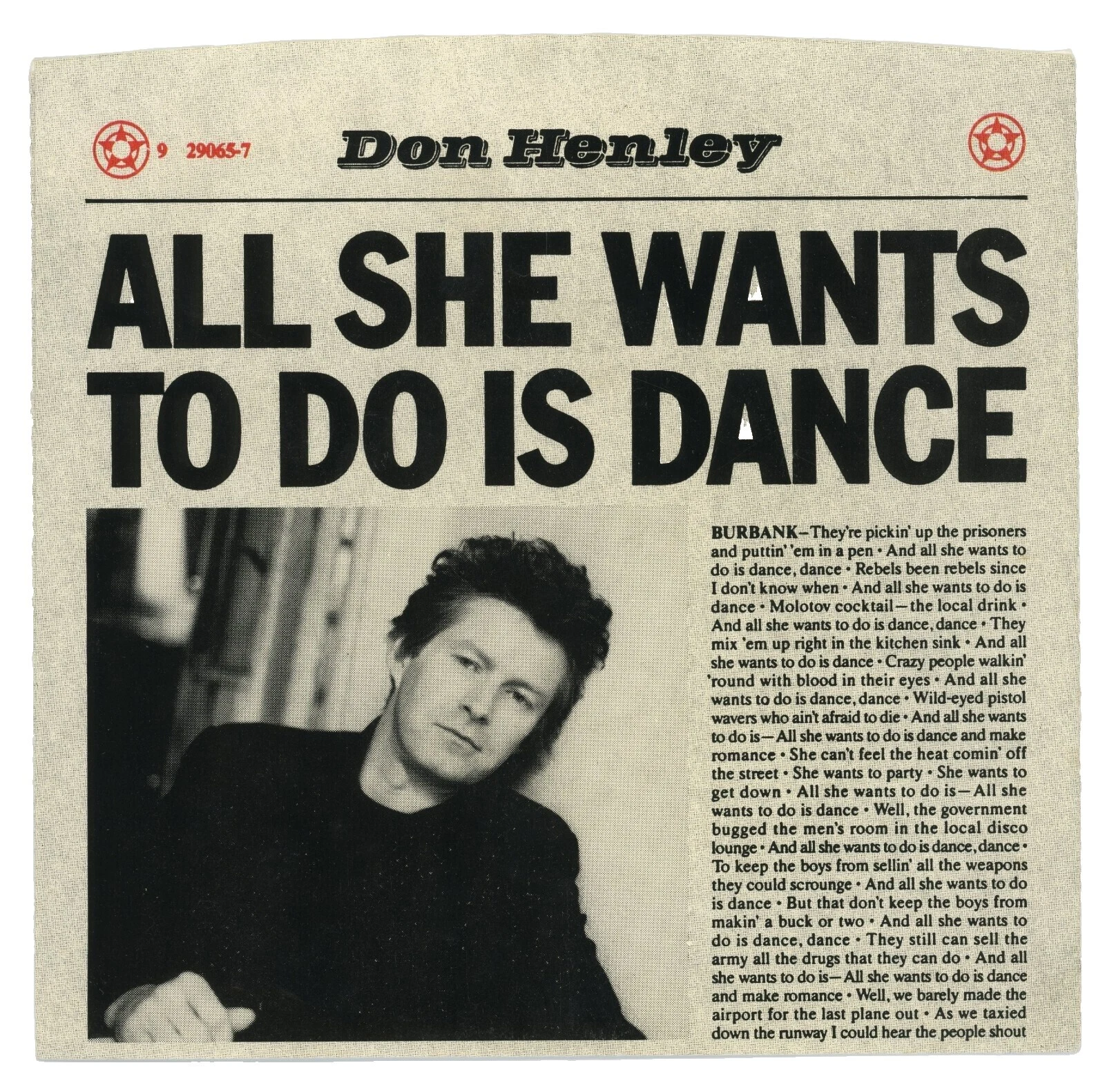 Don Henley solo discos de vinilo