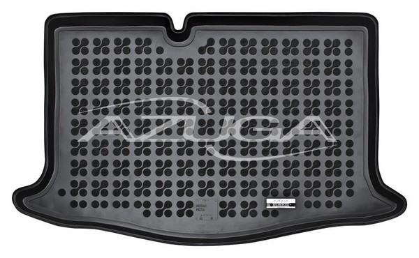 Premium Antirutsch Gummi Kofferraumwanne Passend FüR Nissan Micra Ab 12/2016-image