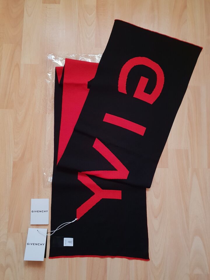 GIVENCHY Red Wool Scarf NEW GENUINE ITALY MADE Fashion Accessory | eBay