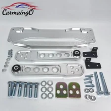 Rear Lower Control Arms + Subframe Brace + Tie Bar for Honda Civic ES DX 01-05