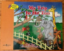 My Trip to the Zoo Interactive Book Educational Childrens Learn to Read
