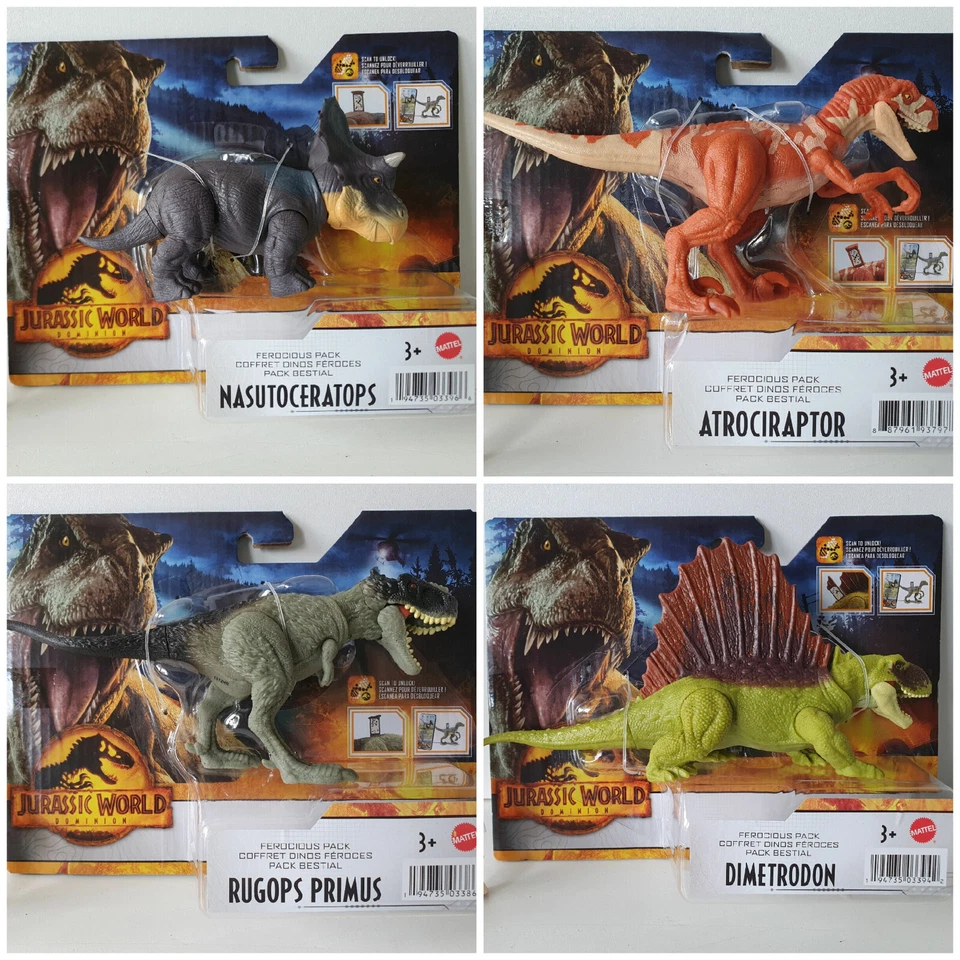 MATTEL JURASSIC WORLD DOMINION Dinosaurier - SORTIMENT - Action Figur - NEU