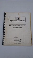 MCR SYSTEM GAMES-Bally/Midway w/ SCHEMATICS-Orig. Manual-L@@K!