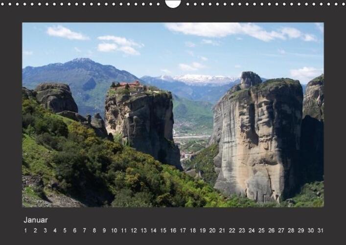 Thumbnail - Helmut Schneller | Meteora-klöster In Griechenland (wandkalender