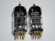Siemens E88CC/6922 tubes - A Frame - Gold Pins - Two Tubes x2