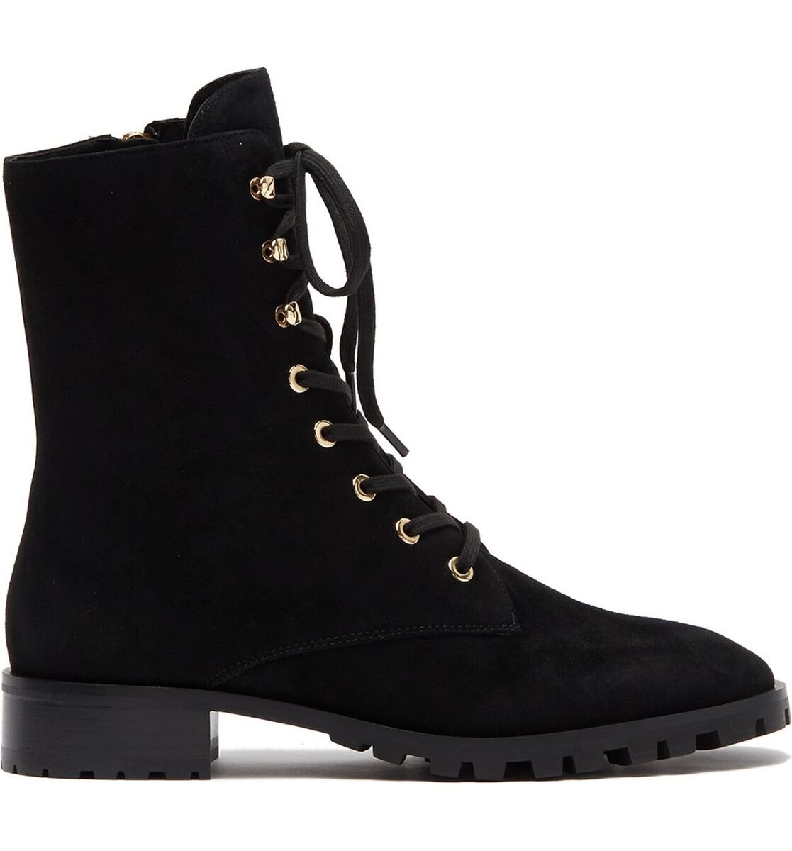 $850 STUART WEITZMAN NORRIE lace-up boots COMBAT LEATHER $850 STUART WEITZMAN NORRIE lace-up boots COMBAT LEATHER
