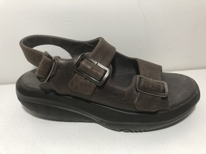 MBT Brown Leather Walking Sandals Rocker Sole Toning Shoes Women's Size 7 | eBay