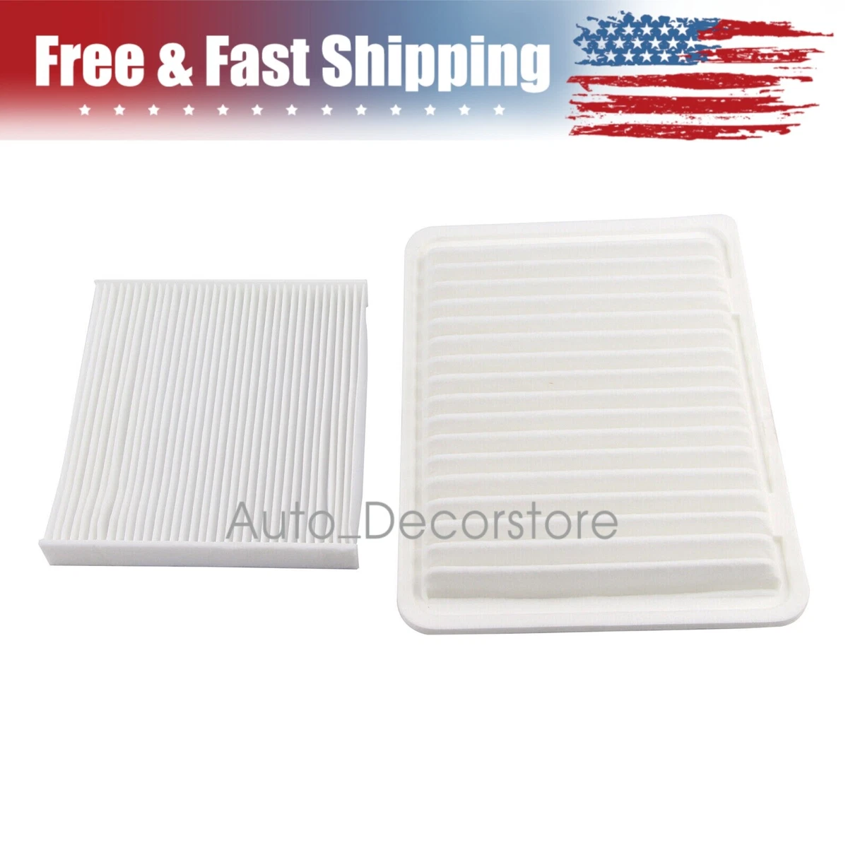 COMBO ENGINE AIR FILTER + CABIN AIR FILTER FOR TOYOTA