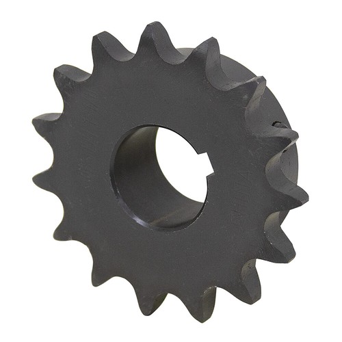 17 Tooth 1" Bore 50 Pitch Roller Chain Sprocket 50BS17H-1 1-2124-17-E - Picture 2 of 2