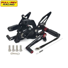 FULL-REV For KAWASAKI Z900 2020-2023 CNC Adjustable Rearset Foot Pegs Footrests