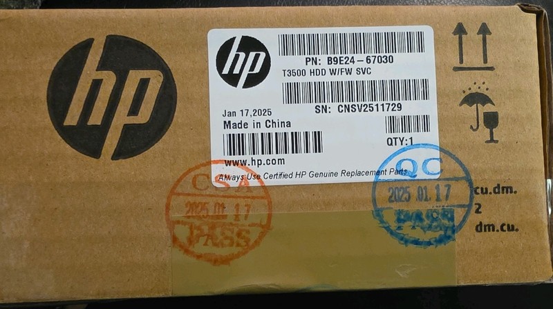 B9E24-67030 Hard Disk Drive Fit for HP Designjet T3500 MFP 500G HDD W/HP FW 500G