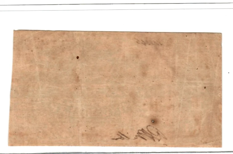 $1 "STATE OF ALABAMA" 1800'S (GREEN OVERPRINT) $1 "STATE OF ALABAMA" CRISPY(BUT) - Image 3 of 3