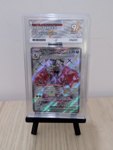 Charizard EX - Black Star Holo Promo - SVP074 - ACE 9 MINT Graded Pokémon card