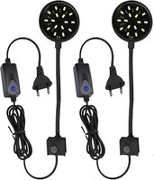 Gerui Aquarium LED Beleuchtung 7W Clip Schale Weiß Licht 10-30Cm