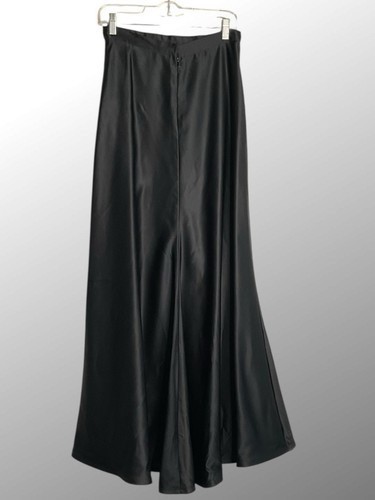 Tadashi Collection Damen-Maxirock schwarz Satin Abend formell Größe 10 - Bild 6 von 10