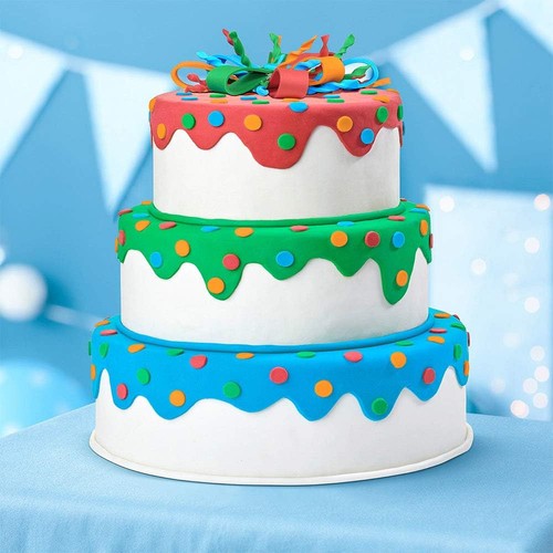 FloraCraft CraftFōM Round Cake Form 4 Inch x 7.8 White 4 x 7.8, - Picture 5 of 7