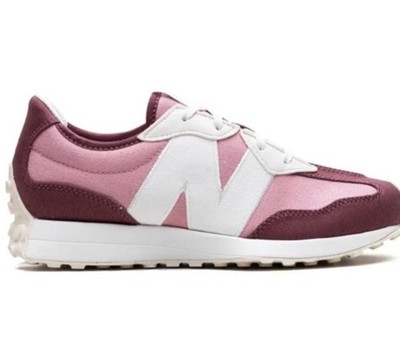Size 6 New Balance 327 White Pink Haze W