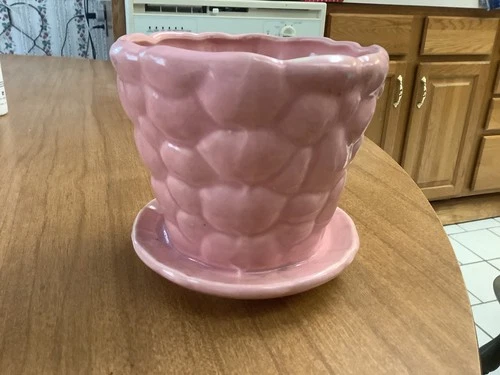 Vintage Brush McCoy Pink Pebble Planter