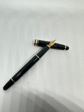 Penna stilografica Montblanc Meisterstuck 145 Chopin nero/oro lunghezza 5,1