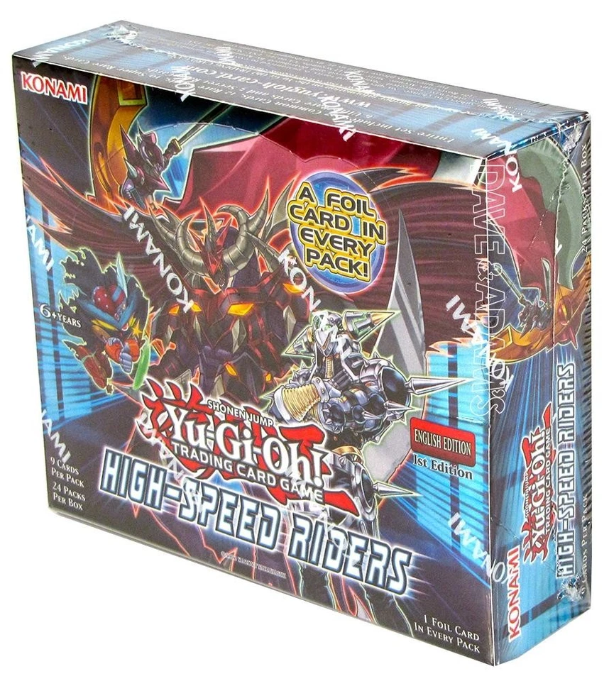YU-GI-OH HIGH-SPEED RIDERS BOOSTER BOX - Image 2 of 3