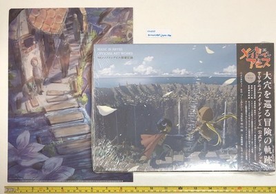 MADE IN ABYSS Cave Exploration Records TV Anime Official Art Works 3 Book Folder