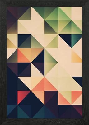 Gemeinsames Dreieck Gerahmtes Wandbild Poster Leinwanddruck Bild