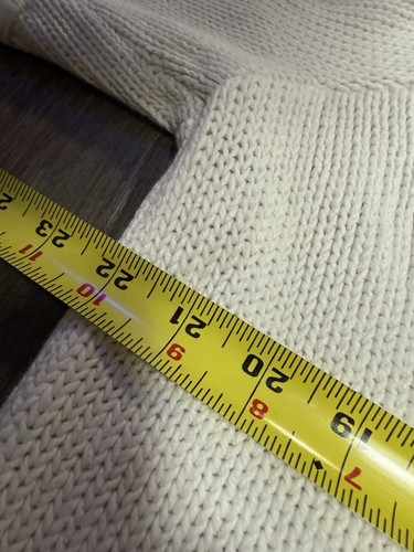 VINTAGE POLO RALPH LAUREN MEN'S LINEN/COTTON SHAWL BUTTON COLLAR SWEATER XL - Picture 3 of 7
