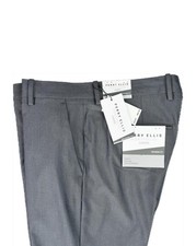 Perry Ellis Portfolio Modern-Fit Stretch Felt Gray Pants 36 X 32 95 5RSB0032