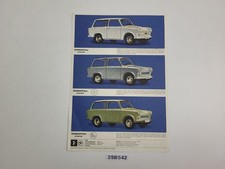 Werbeschrift Trabant 601 S de Luxe IFA VEB Sachsenring Automobilwerk DDR #25B542