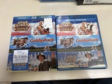 Triple Feature Blu-Ray - Blazing Saddles, Caddyshack, European Vacation L@@k