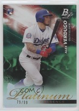 2018 Bowman Platinum Platinum Presence Green /99 Alex Verdugo #PP-7 qf6