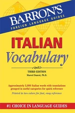 Italian Vocabulary (Barron's Vocabulary) - paperback Danesi Ph.D., Marcel