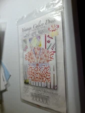 Happy Hollow Designs 16” Tall Vintage Calico Dress Laundry Bag Quilt Pattern