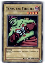 The Legend of Blue Eyes White Dragon #LOB-080 Terra the Terrible