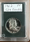 1962 Franklin Half Dollar - Proof - 90% Silver - Uncertified