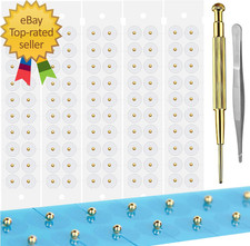Ear Seeds Acupuncture Kit 100 Pieces Acupressure with Ears Seed with Bonus Free