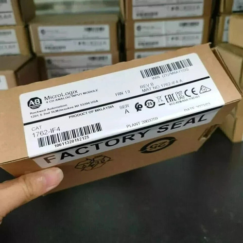 Allen-Bradley 1762-IF4 /A MicroLogix 4 CH Analog Input Module New Factory Sealed - Picture 2 of 7