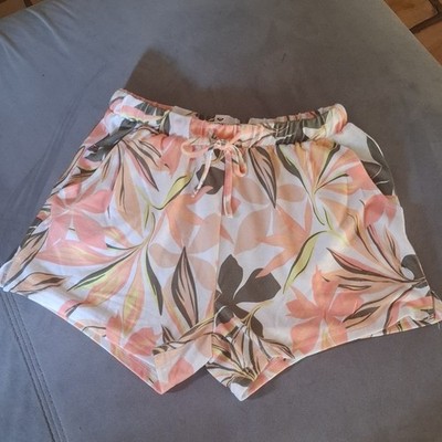 Roxy Shorts S mehrfarbig Blumenmuster, elastischer Bund