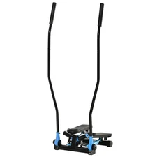 Soozier Twist Stair Stepper Machine w/Rocking Handlebars,Cardio Climber Exe