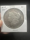 1878 7/8 TF Strong Morgan Dollar AU