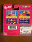 " New " By Mattel Clip-on Pink and Blue Hangers For Barbie or Any Fashion Doll — photo 2
