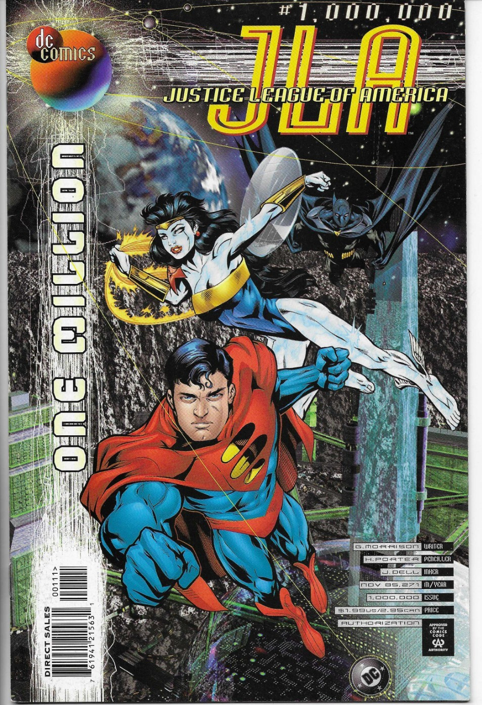 JLA 1 MILLION #1,000,000 (1998) - Back Issue