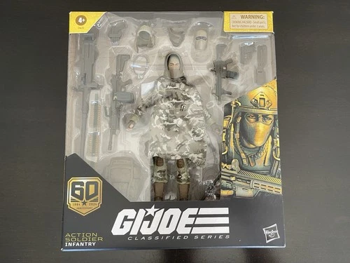 G.I. Joe Classified Series 60th Anniversary Action Soldier Infantry Figure