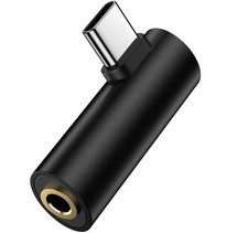 USB C to 3.5mm Headphone Jack Adapter for Samsung Galaxy A16 A35 S25