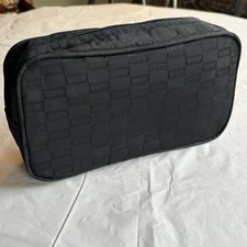 NWOT Erno Laszlo Black Cosmetic Makeup Shave Bag