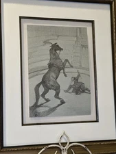 French Post-Impressionist Artist Henri de Toulouse-Lautrec print 