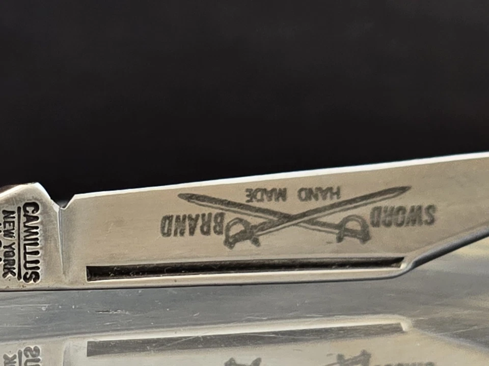 Camillus New York  Sword brand Model 70 3 blade Stockman  w/delrin handle - Image 3 of 4