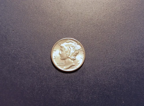 Choice BU 1940-P Mercury Dime
