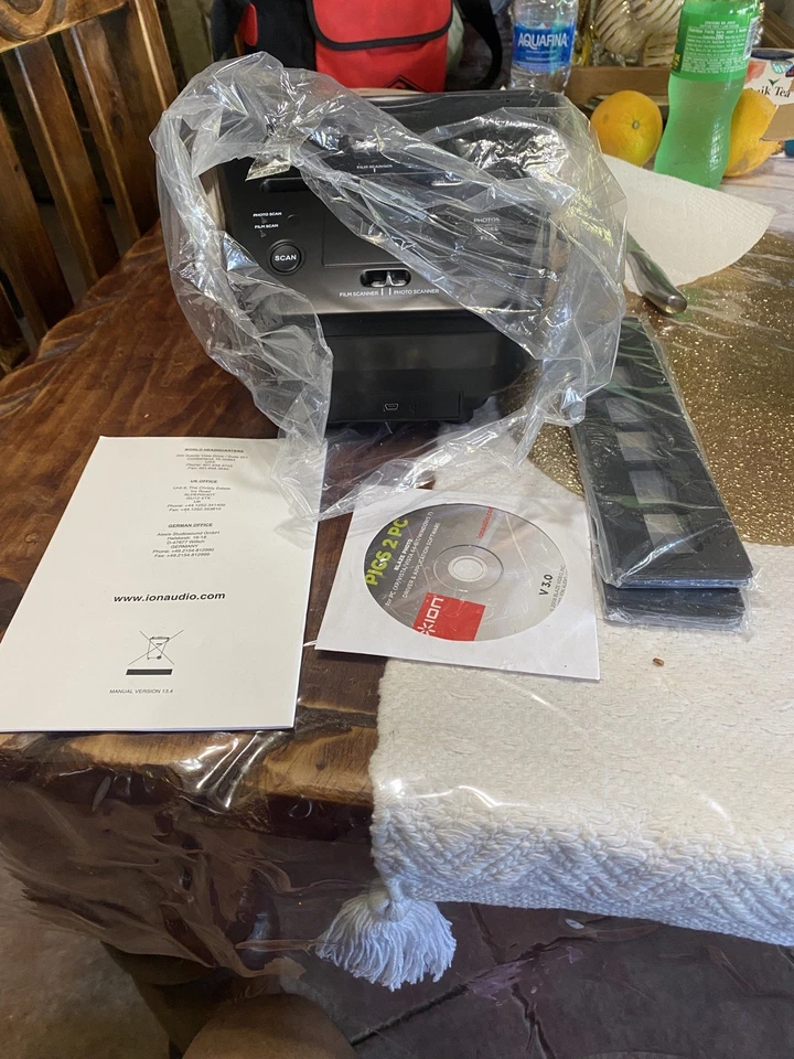 Ion Pics 2 PC Escáner de Fotos, Diapositivas y Películas Falta Cable USB Caja Abierta + Manual Foto 2 de 4