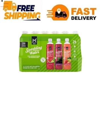 Member's Mark Sparkling Water Variety Pack, 17 fl. oz., 24 pk.